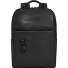  Harper Sac à dos professionnel Cuir 42 cm Compartiment pour ordinateur portable Modéle nero