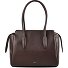  Ambra Sac de shopper L Cuir véritable 35 cm Modéle cioccolato