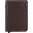  Slimwallet Original Porte-cartes de crédit Porte-monnaie RFID Cuir 6,5 cm Modéle chocolate