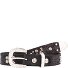  Ceinture à rivets en cuir Modéle black | 95 cm