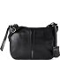  Nalan Sac à bandoulière Cuir véritable 24 cm Modéle black