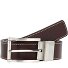  Bream Ceinture réversible Cuir véritable Modéle xchocolate | 85 cm