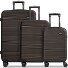  Essentials 16 3-SET 4 roulettes Set de valises 3 pièces Modéle coffee