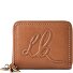  Capri Porte-monnaie Protection RFID Cuir véritable 12.5 cm Modéle cognac
