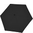  Fiber Micro Flat Parapluie de poche 22 cm Modéle black
