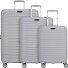  Travel Line 4500 4 roulettes Set de valises 3 pièces avec soufflet d'extension Modéle grey