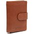  Kaunas Porte-monnaie Protection RFID Cuir 7.5 cm Modéle cognac