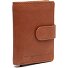  Kaunas Porte-monnaie Protection RFID Cuir 7.5 cm Modéle cognac
