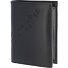  Leather Porte-monnaie Protection RFID Cuir véritable 13 cm Modéle schwarz-footsteps 2.0