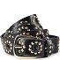  Ceinture à rivets Cuir véritable Modéle black | 100 cm
