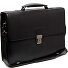 Salvatore Porte-documents Messenger Cuir 42 cm Compartiment pour ordinateur portable Modéle black