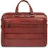  Solm Attaché-case Cuir véritable 42 cm Compartiment ordinateur Modéle tobacco
