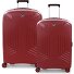 Ypsilon 4 roues Set de valises 2 pièces avec soufflet d'extension Modéle burgundy