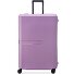  x United Colors of Benetton Color Block Hardside 4-roll Trolley 76 cm Modéle lavender