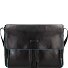  Blue Square Messenger en cuir 37 cm Compartiment pour ordinateur portable Modéle black