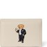  Bear Étui pour cartes de crédit Cuir véritable 8.5 cm Modéle ivory