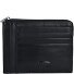  Porte-monnaie Monte Rosa RFID cuir 12 cm Modéle nero