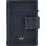  Robin Étui pour cartes de crédit Protection RFID Cuir véritable 7.5 cm Modéle blau