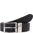  Luca Ceinture Cuir Modéle black-brown | individuell kürzbar