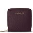  Bologna Leather Medium Porte-monnaie Zip-Around en cuir 10 cm Modéle burgundy