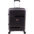  3800 4 roulettes Trolley 67 cm avec soufflet d'extension Modéle black