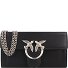  Love One Sac pochette Cuir véritable 19 cm Modéle nero-old silver