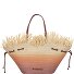  Pagoda Sac de shopper 27 cm Modéle fucsia-arancione-naturale
