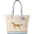  Cameryn Sac de shopper 45.5 cm Modéle natural buff canvas alpine blue