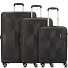  Sunchaser 4 roulettes Set de valises 3 pièces Modéle black