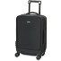  Verge Trolley cabine 4 roues 51 cm compartiment pour ordinateur portable Modéle black
