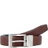  Karmer Ceinture réversible en cuir Modéle xchocolate | 90 cm