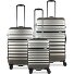  Corium Set de valises à 4 roulettes 3pcs. Modéle gold