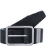  Ceinture Michigan en cuir Modéle schwarz | 85 cm