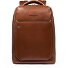  Blue Square Daypack Protection RFID Cuir 39 cm Compartiment pour ordinateur portable Modéle brown