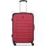  Amplar Evo 4 roulettes Trolley M 65 cm avec soufflet d'extension Modéle ruby