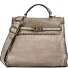  Ginevra Sac à main L Cuir véritable 30 cm Modéle cemento