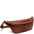  Kruger Sac banane Cuir véritable 40 cm Modéle cognac