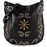  Nora Sac à bandoulière Cuir véritable 27 cm Modéle nero