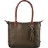  Lucia Sac à bandoulière Cuir véritable 38 cm Modéle olive