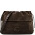  Lidia Sac à bandoulière Cuir véritable 40 cm Modéle fango-fango