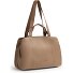  Nerissa Sac à main Cuir véritable 32 cm Modéle taupe