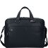  Black Square Porte-documents en cuir 40 cm Compartiment pour ordinateur portable Modéle nero