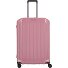  PQ Light 4 roulettes Trolley 69 cm avec soufflet d'extension Modéle pink