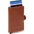  Baldwin Étui pour cartes de crédit Protection RFID Cuir véritable 6.5 cm Modéle cognac