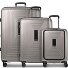  Essentials 14 4 roues Set de valises 3 pièces avec soufflet d'extension Modéle coffee grey metallic