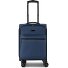  Valencia Soft 4 roulettes Trolley de cabine S 55 cm avec soufflet d'extension Modéle navy