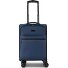  Valencia Soft 4 roulettes Trolley de cabine S 55 cm avec soufflet d'extension Modéle navy