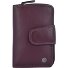  Porte-monnaie Spongy en cuir 8,5 cm Modéle bordeaux
