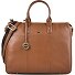  Hanna Sac de shopper Cuir véritable 39 cm Compartiment ordinateur Modéle saddle brown