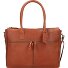  Vintage Valerie Sac à bandoulière en cuir 39 cm Compartiment pour ordinateur portable Modéle cognac